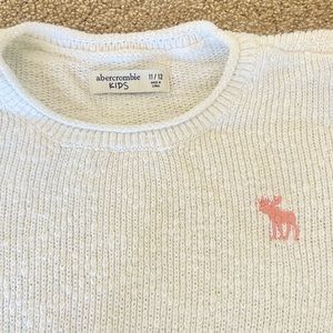 Abercrombie white sweater